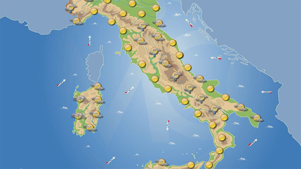 Meteo, cosa accadrà in Italia nei prossimi giorni: le regioni a rischio temporali