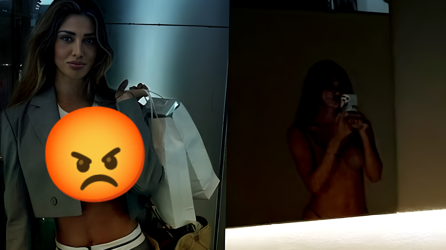 Belen Mostra il suo lato più piccante davanti allo specchio: la reazione dei social è incredibile