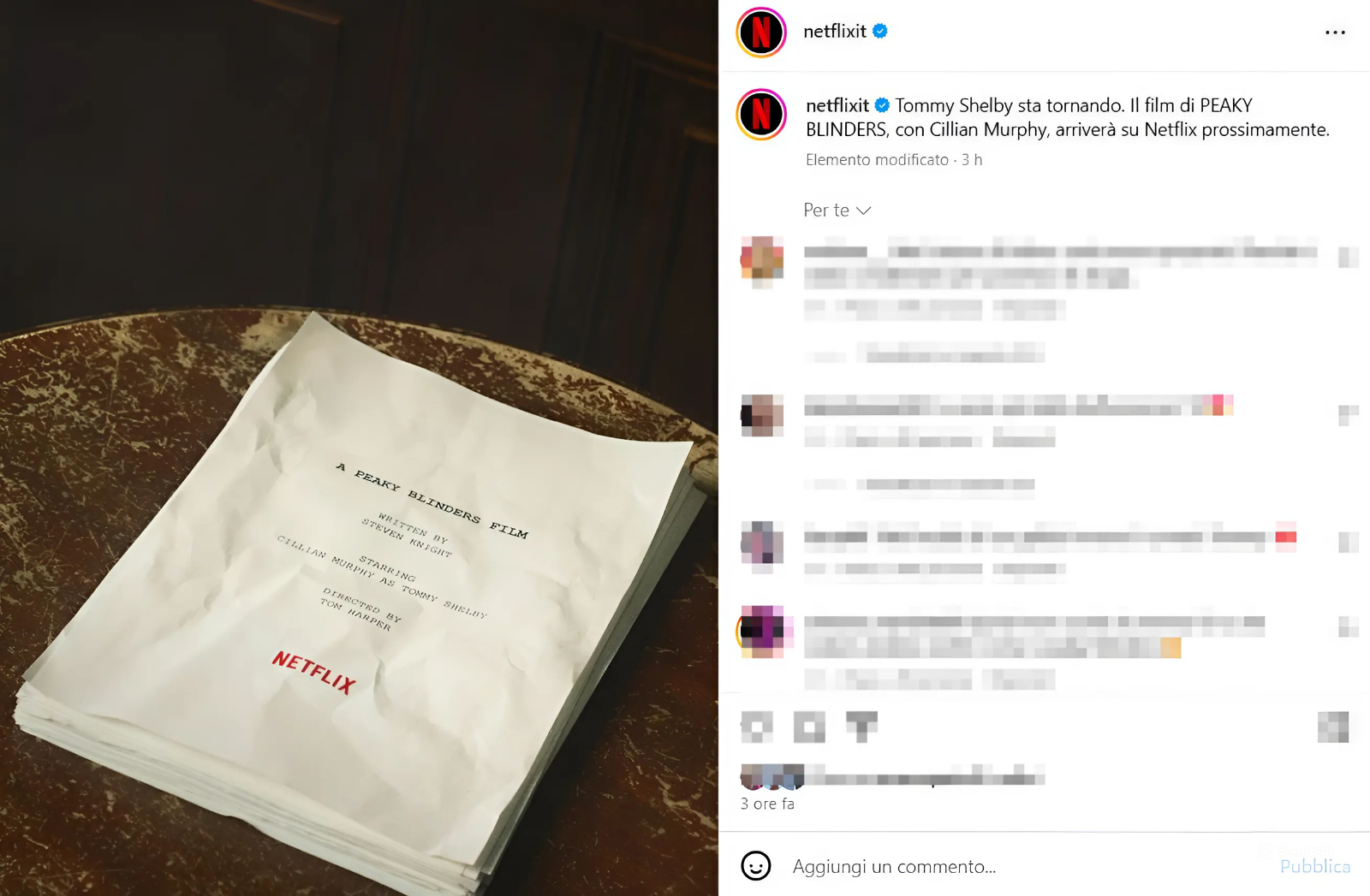 netflix serie tv film