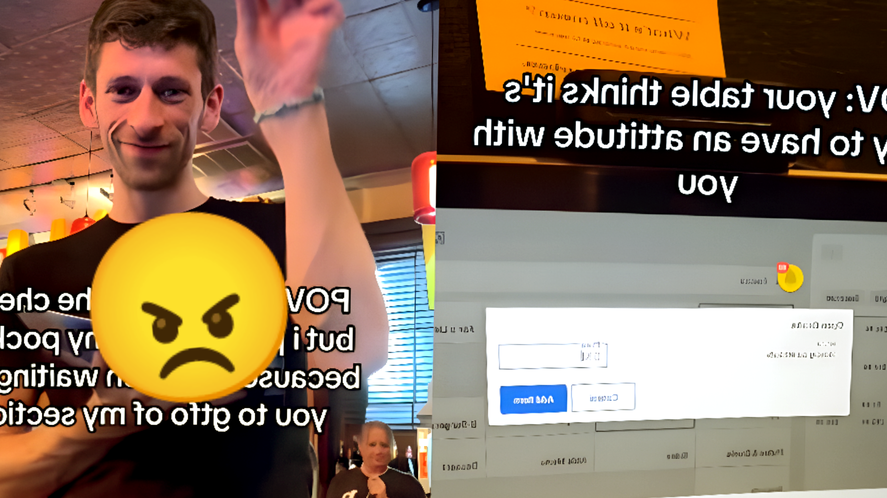 Un cameriere rivoluziona le regole del servizio: chi è maleducato paga 50 euro in più!