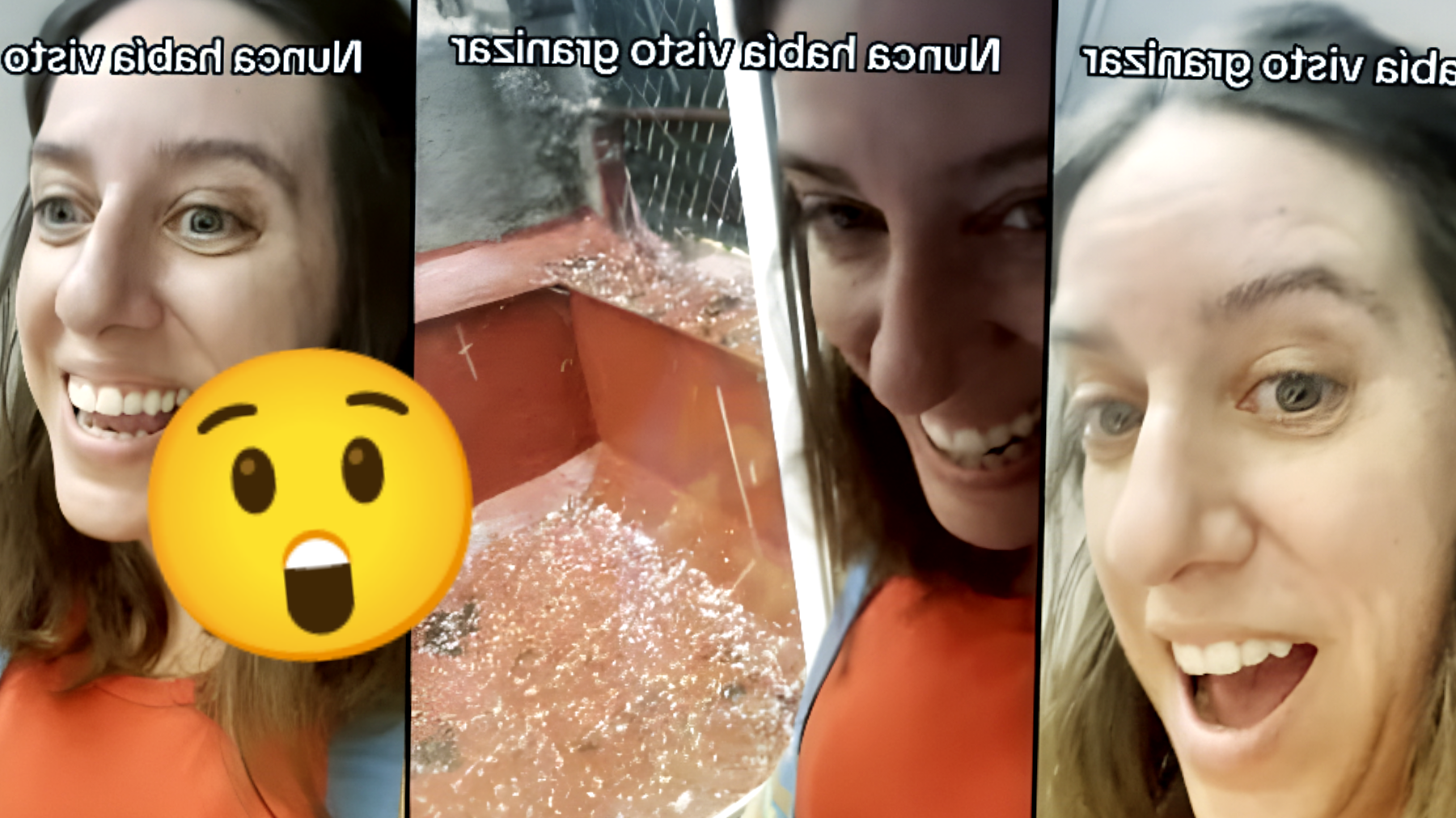 Extranjera in Messico, la sua reazione al grandine diventa virale: "Non avevo mai visto nulla di simile!"