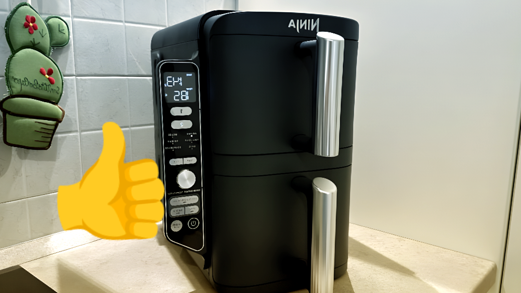 Cucina sana rivoluzionata: il segreto del Ninja Double Stack XL!