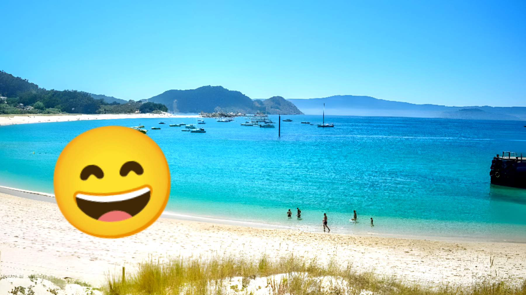 Un andaluz tra ironia e sorpresa dopo aver visitato le Islas Cíes: "Incredibile cosa succede in 8 ore"