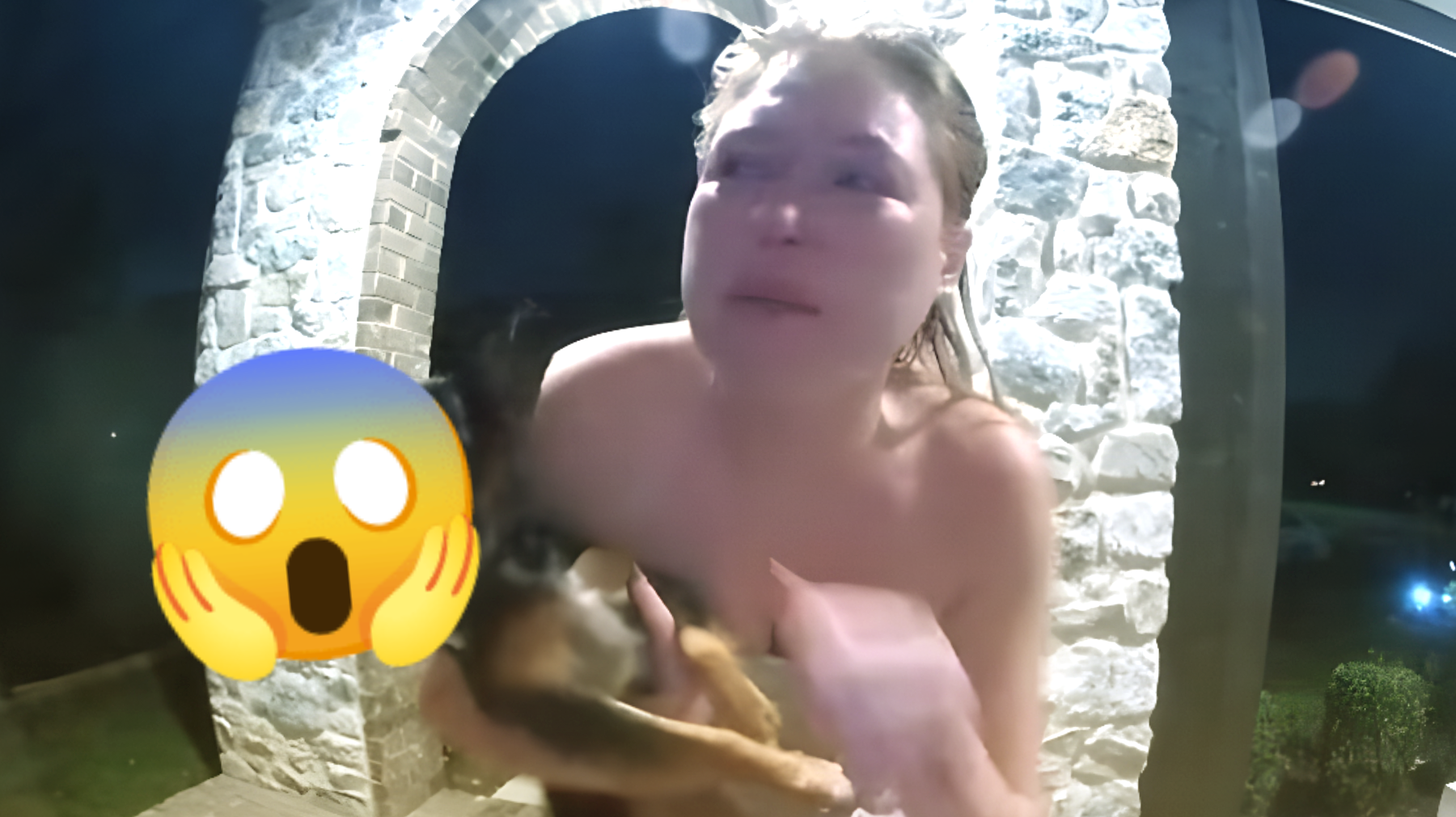 Madre in fuga da casa lascia dietro un dettaglio agghiacciante: salva il cane, ma i suoi figli...