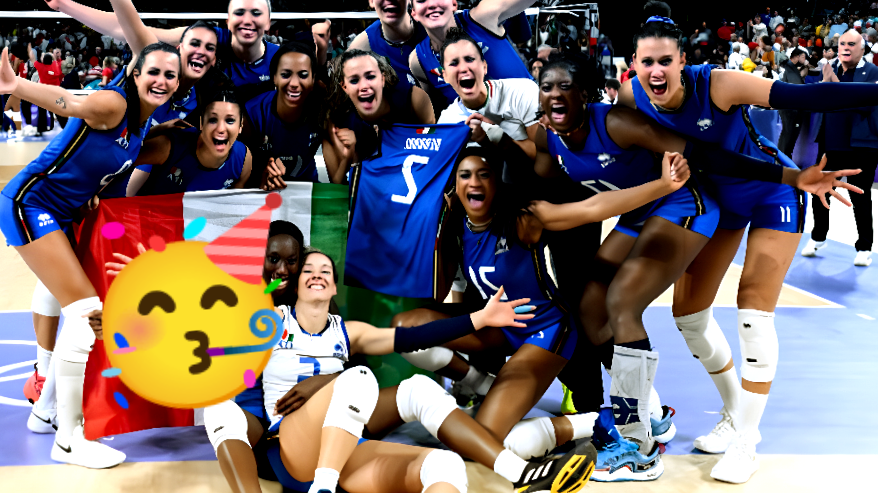 Le ragazze del volley italiano trionfano: oro a Parigi 2024 che lascia il segno!