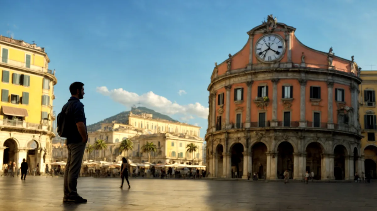 L’orologio di Piazza Vanvitelli: il custode silenzioso che intreccia i battiti del Vomero tra passato e futuro