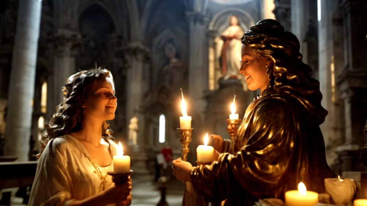 Napoli Santa Gertrude cultura"