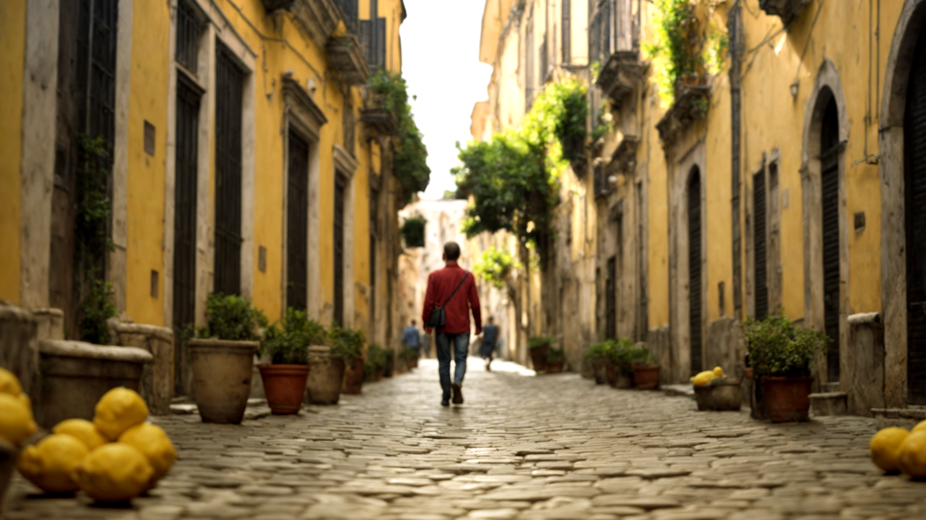 Vicolo stretto agrumi mistero"